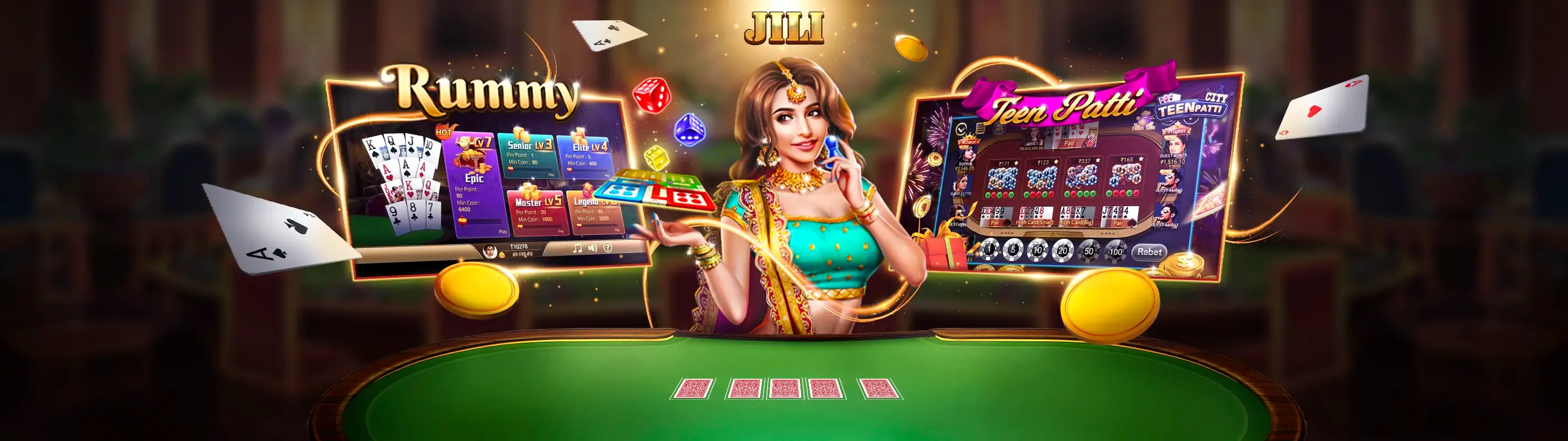 Các trò chơi bàn casino sang trọng tại xổ số s666